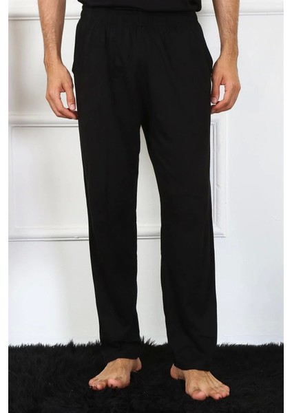 Erkek Pamuk Siyah Tek Alt Pijama fiyatları