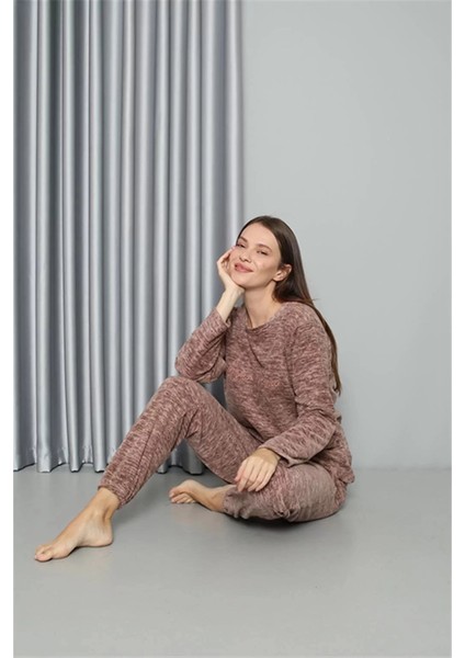 Polar Kadın Pijama Takımı Sütlü Kahve fırsatları