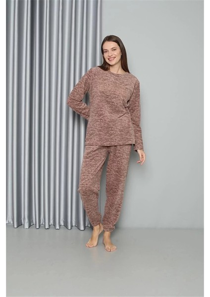 Polar Kadın Pijama Takımı Sütlü Kahve indirimleri