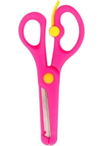 Renkli Uçlu Küt Makası, Güvenli ve Dayanıklı, Okul ve Çalışma Için Uygun