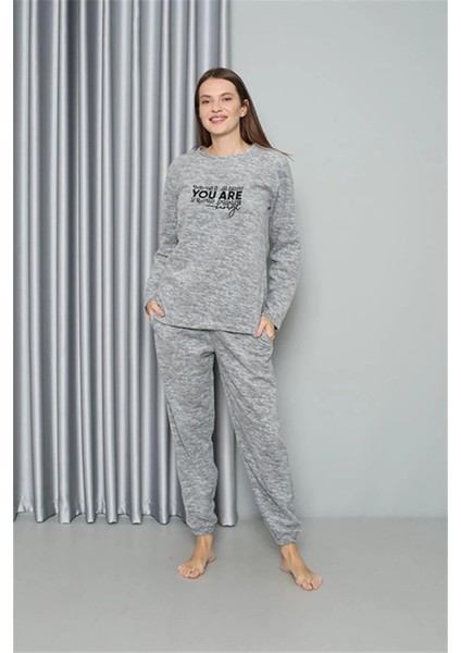 Polar Kadın Pijama Takımı Gri