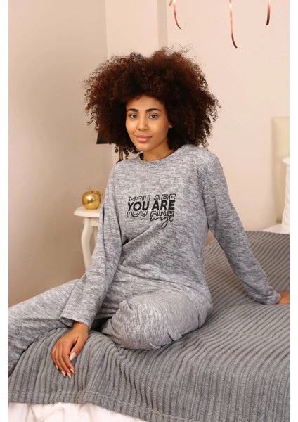 Polar Kadın Pijama Takımı Gri indirimleri