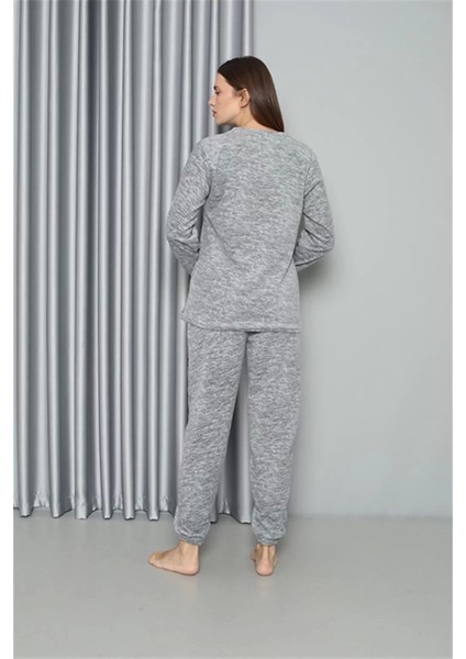 Polar Kadın Pijama Takımı Gri