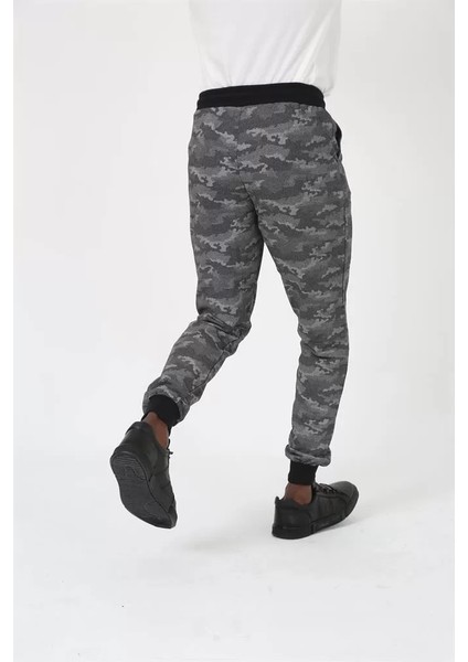 Erkek Pamuk Alt Eşofman Gri indirimleri