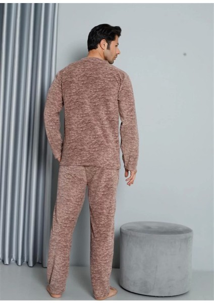 Polar Erkek Pijama Takımı Sütlü Kahve fırsatları