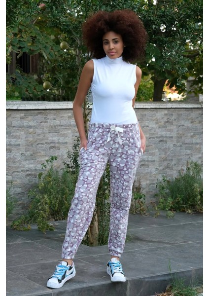 Kadın Welsoft Polar Tek Alt Pijama Mor fiyatları