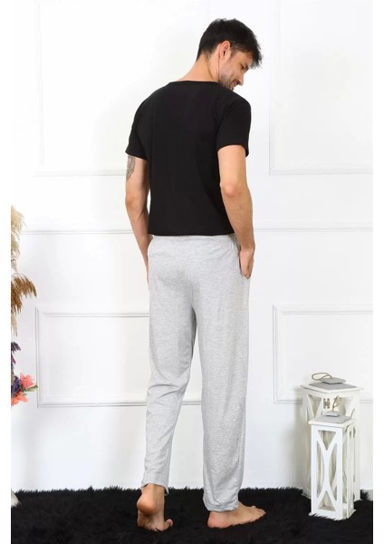 Erkek Pamuk Gri Tek Alt Pijama indirimleri