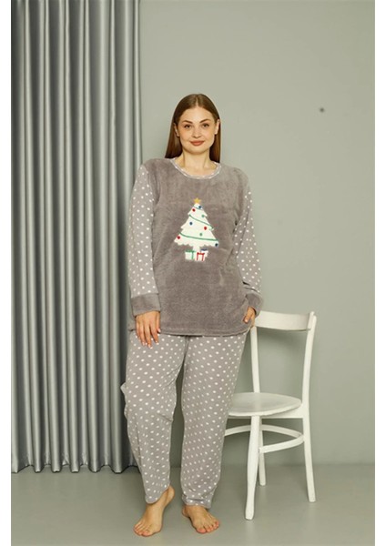 Polar Kadın Büyük Beden Gri Pijama Takımı fiyatları