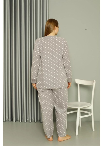 Polar Kadın Büyük Beden Gri Pijama Takımı indirimleri