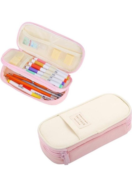 Çok Fonksiyonlu, Renkli Kanvas Kalemlik, Okula Uygun Düzenleyici Aksesuar fiyatları
