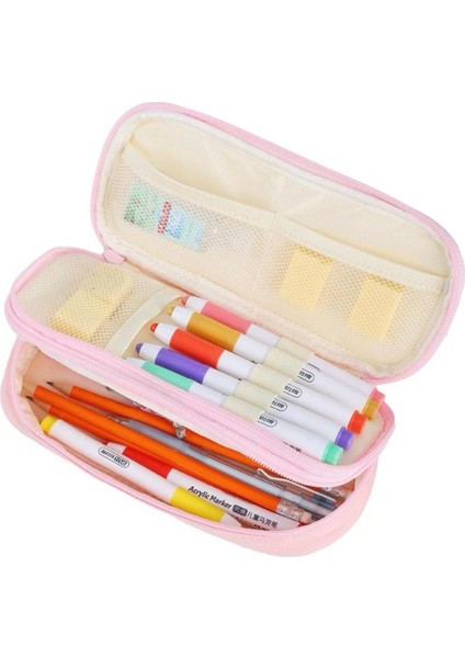 Çok Fonksiyonlu, Renkli Kanvas Kalemlik, Okula Uygun Düzenleyici Aksesuar modelleri
