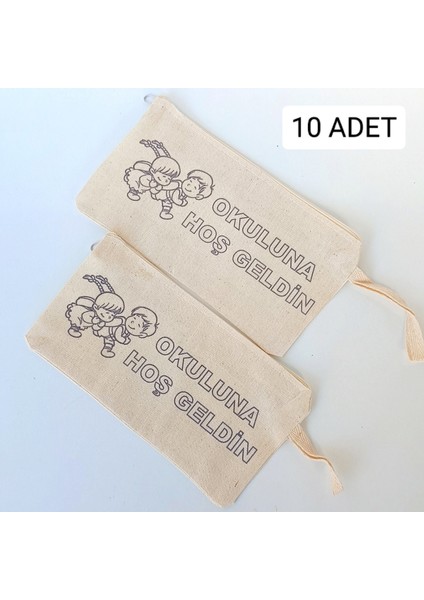 Renkli ve Şık 10 Adet Kalemlik, Ilk Gün ve Özel Günler Için Ideal Hediye Seti