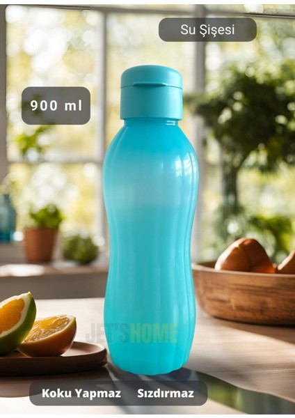 Mavi 900 ml Sızdırmaz Kapaklı Su Şişesi, Bpa Free, Koku Yapmaz, Orta Boy modelleri