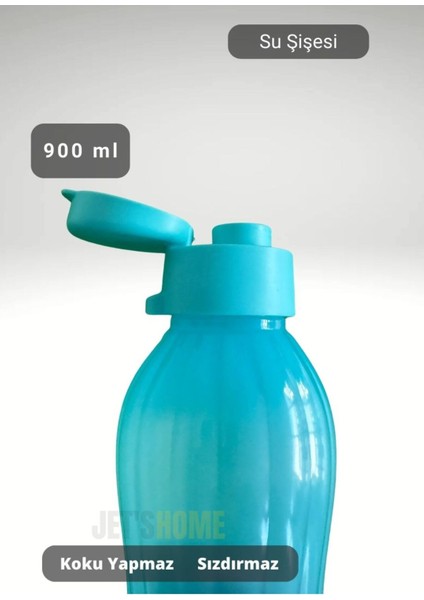Mavi 900 ml Sızdırmaz Kapaklı Su Şişesi, Bpa Free, Koku Yapmaz, Orta Boy fırsatları
