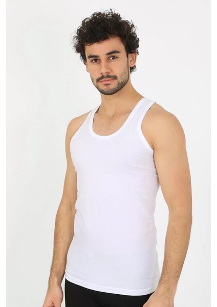 Erkek Beyaz Ribana Atlet fiyatları