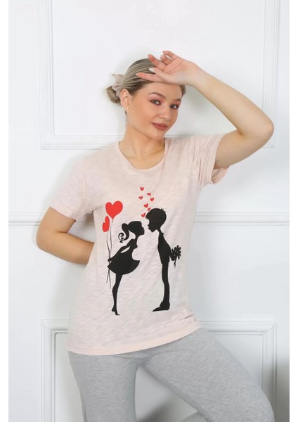 Kadın Kısa Kol Penye Pijama Takım indirimleri