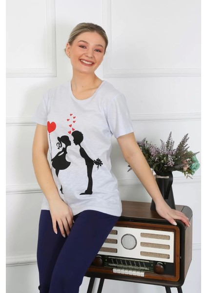 Kadın Kısa Kol Penye Pijama Takımı indirimleri