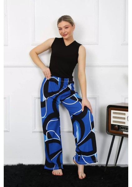 Kadın Bol Paça Penye Saks Alt Üst Takım fırsatları