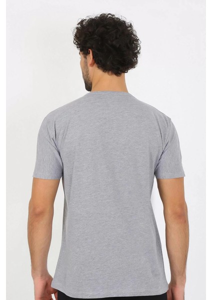 Erkek Sıfır Yaka Gri Penye Atlet fiyatları