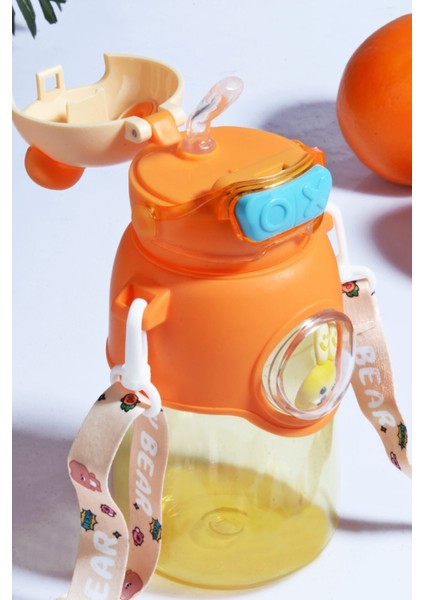 Turuncu Tavşan Figürlü 750ML Çocuk Suluğu, Bpa Içermeyen, Etiket Hediyeli fiyatları