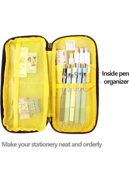 Şık Desenli Geniş Kapasiteli Kanvas Kalemlik ve Cüzdan, Okul Öncesi Hediye Seçeneği fırsatları