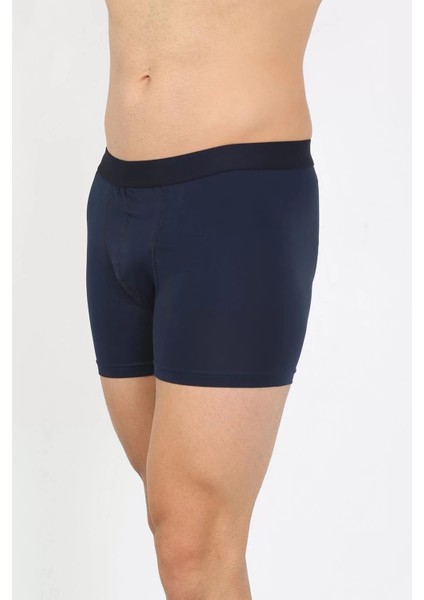 Erkek Pamuk Likralı Boxer Lacivert fiyatları
