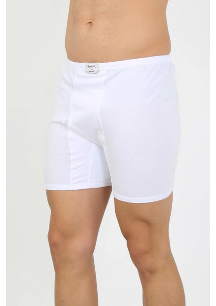 Erkek Pamuk Paçalı Külot Beyaz modelleri