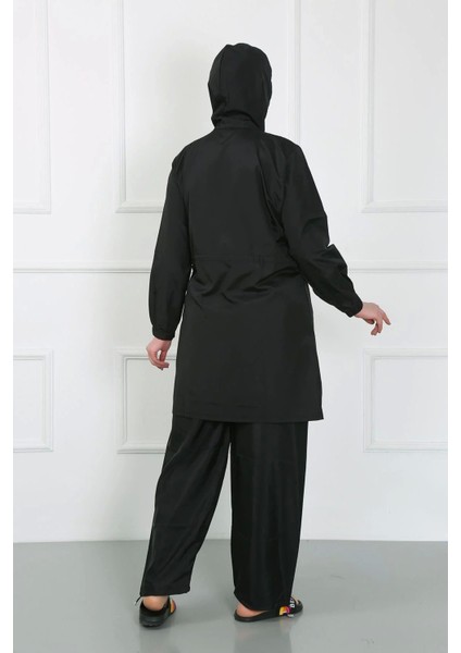 Büyük Beden Tesettür Mayo Siyah fırsatları