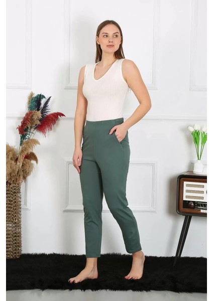 Kadın Pamuklu Haki Tek Alt Pijama fiyatları