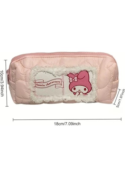 Pembe Karakterli Okul ve Kozmetik Çantası, Şık ve Kullanışlı Tasarım fiyatları