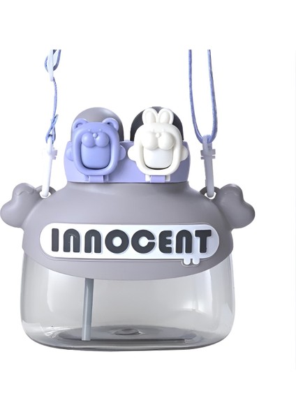 1300ML Çocuk Su Matarası, Kayışlı, Bpa Içermez, Okul ve Taşıma Için Ideal, 3D Stickerlı fiyatları