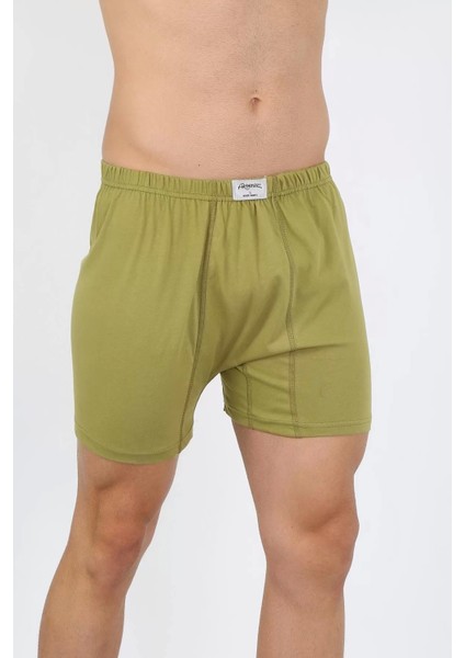 Erkek Pamuk Paçalı Külot Haki modelleri