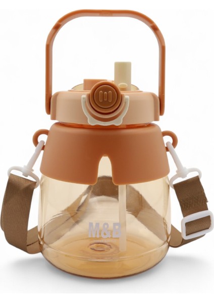 Sevimli Ayıcık Figürlü Pipetli Boyun Askılı Suluk, Okul Için Şık ve Pratik Yanınızda fiyatları