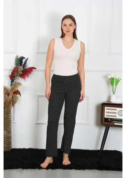 Kadın Pamuklu Tek Alt Pijama