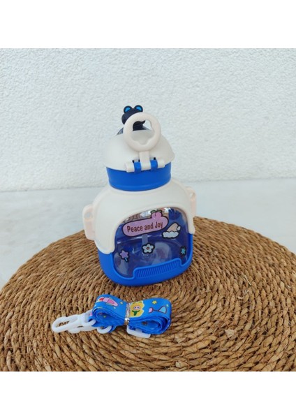 700 ml Mavi Okul Matara Seti, Sticker Hediyeli, Şık ve Dayanıklı Tasarım modelleri