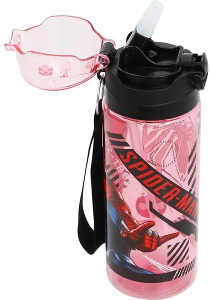 Kırmızı 500 ml Erkek Çocuk Suluk, Örümcek Adam Temalı, Okul Için Matarası fiyatları