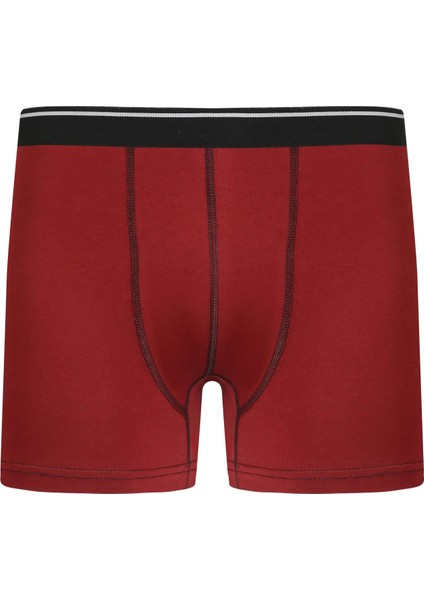 Erkek Pamuk Likralı Boxer Bordo fiyatları