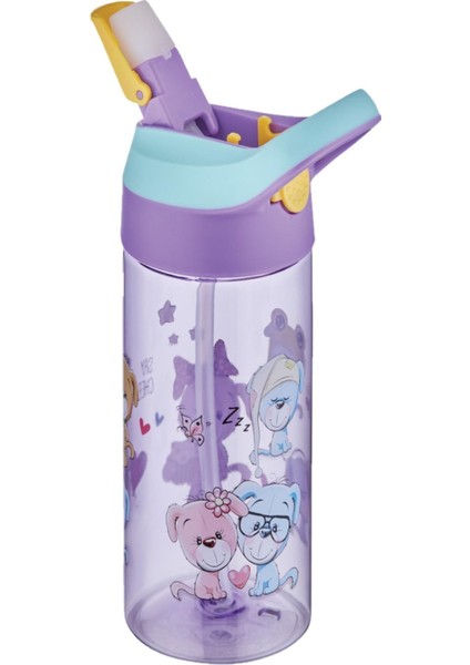 Mavi Tritan Kalın Pipetli Okul Suluğu, Sağlam ve Şık Tasarım modelleri