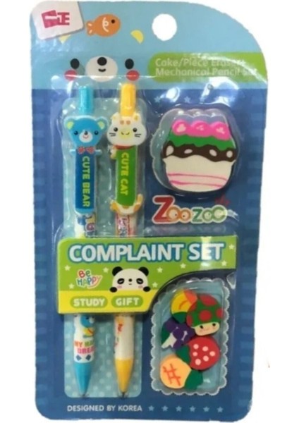 Renkli Kalem ve Silgi Seti, Okul ve Eğitim Için Çoklu Renk Seçenekleri