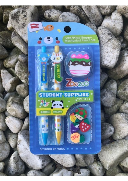 Renkli Kalem ve Silgi Seti, Okul ve Eğitim Için Çoklu Renk Seçenekleri fiyatları