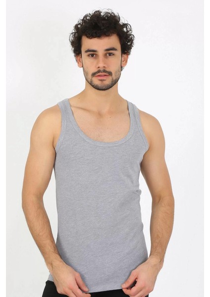 Erkek Gri Ribana Atlet