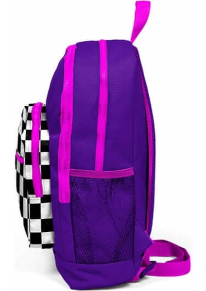 Dama Desenli Renkli Okul Çantası, Hafif ve Şık Tasarım, Günlük Kullanım Için Ideal fiyatları