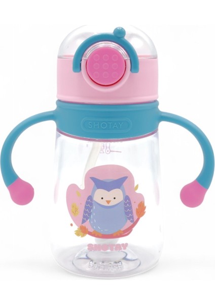 Renkli Tritan Pipetli Suluk, Çocuklar Için, 420 Ml, Bpa Içermeyen, Sağlıklı ve Şık fiyatları