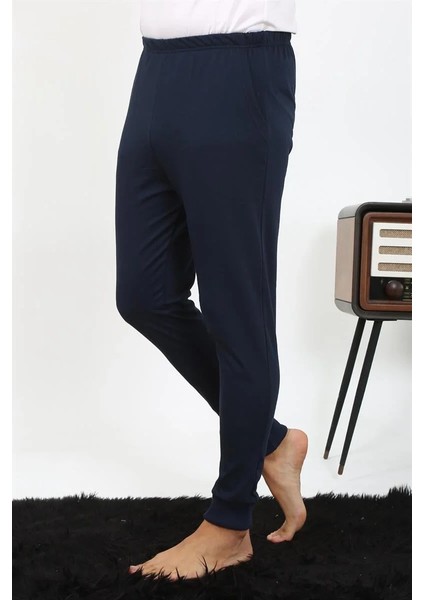 Erkek Pamuk Tek Alt Pijama Lacivert fiyatları