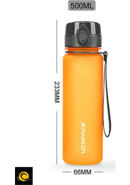 Çevre Dostu Çocuk ve Spor 500ML Turuncu Tritan Suluk indirimleri