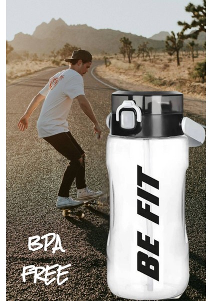 1500 ml Spor ve Günlük Kullanım Siyah Suluk Matara fırsatları