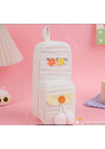 Büyük Kapasiteli Sevimli Kalem Kutusu, Okul ve Ofis Için Şık ve Kullanışlı