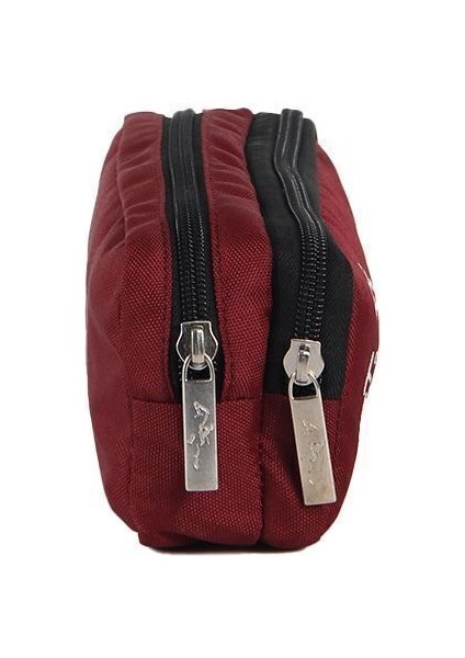 Kırmızı Çift Bölmeli Okul Kalemlik, Şık ve Pratik Tasarım modelleri