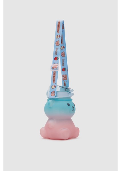 1300ML Çocuk Suluğu, Ayıcıklı, Bpa Içermeyen, Okul ve Taşıma Kayışlı, Turkuaz modelleri