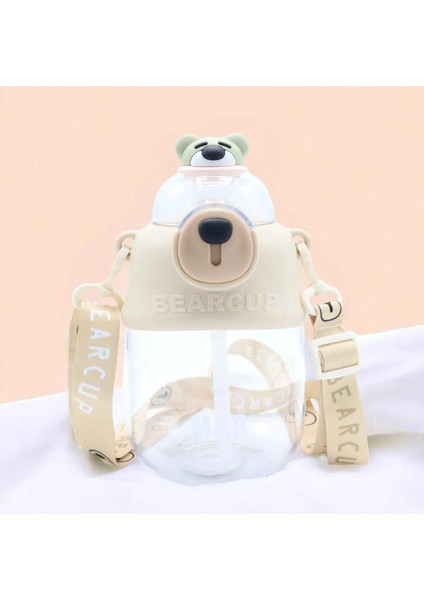 Sevimli Ayıcıklı 1l Çocuk Suluk, Sticker Hediyeli, Okul Için Güvenli